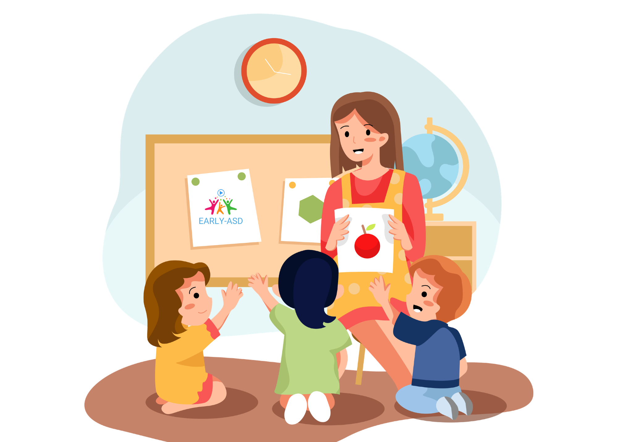 Illustration for the Digital Social Stories educational guide